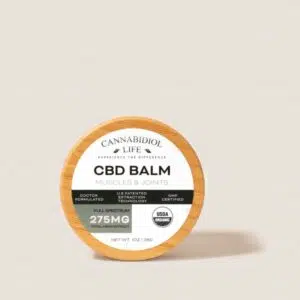 Cannabidiol Life Full Spectrum CBD Balm for Muscle and Joints - 275mg of Total Hemp Extract
