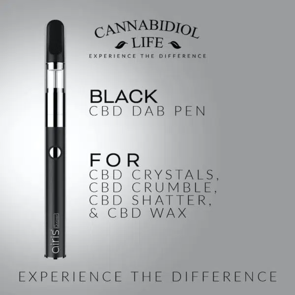 Rechargeable Cbd Dab Pen Black 350Mah