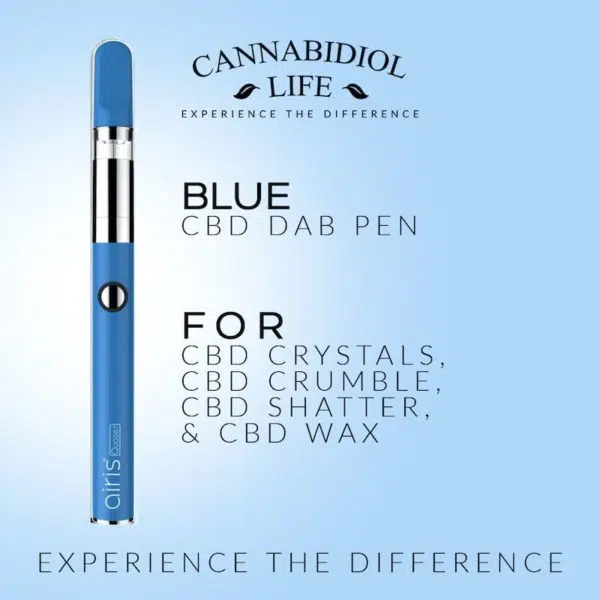Rechargeable Cbd Dab Pen Blue 350Mah