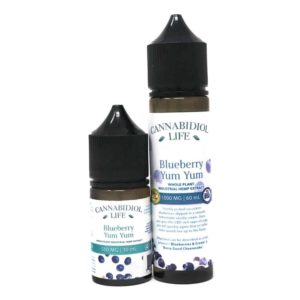 Cannabidiol Life Full Spectrum CBD Oil Hemp Extract Blueberry Yum Yum Flavor -1000mg & 500mg Bottles