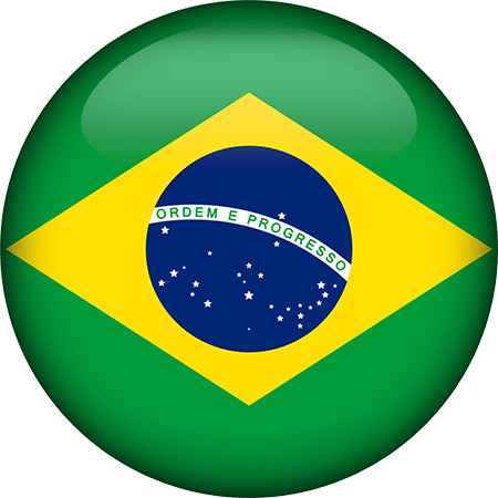 Brasilien-Kreis-Flagge