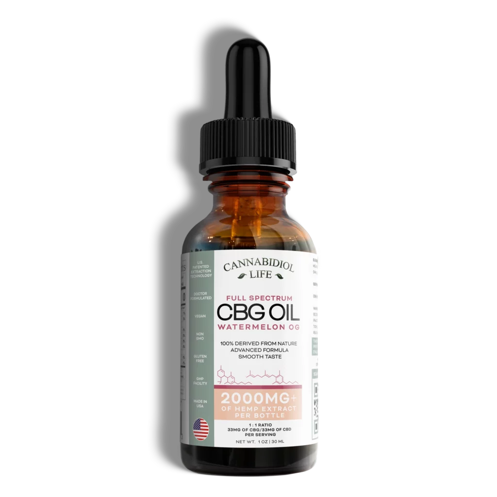 RECEPT 最新ロット残り3本 CBDオイル CBG オイル CBG:CBD Oil CBG Tincture | 1000mg CBG:CBD Tincture