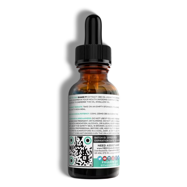 Pure Cbd Oil Mint Suggested Use Qr Code To Lab Report Scaled E1695350003957
